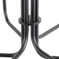 25 in. 6-Light Matte Black Modern Minimalist Hanging Candlestick Chandelier by YANSUN -YANSUN Shop black yansun chandeliers h dz054n2 44 1000