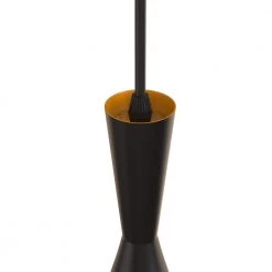 9.06 in.1-Light Black Pedant with Triangel Metal Shade, Nordic Style Kitchen Island Lighting by YANSUN -YANSUN Shop black yansun chandeliers h dz065n1 4f 1000