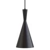 9.06 in.1-Light Black Pedant with Triangel Metal Shade, Nordic Style Kitchen Island Lighting by YANSUN -YANSUN Shop black yansun chandeliers h dz065n1 64 1000