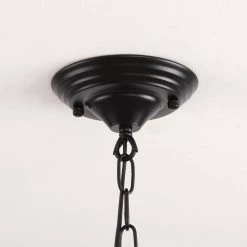 5.28 in. 3-Light Black Rustic Industrial Pendant Lighting with Gold Accent by YANSUN -YANSUN Shop black yansun chandeliers h dz111 1f 1000