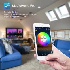 24- Watt Wi-Fi Smart Black Multicolor Changing RGB Tunable White LED Integrated Floor Lamp, No Hub Required by YANSUN 15 24- Watt Wi-Fi Smart Black Multicolor Changing RGB Tunable White LED Integrated Floor Lamp, No Hub Required by YANSUN -YANSUN Shop black yansun floor lamps fx ml0001201 44 1000