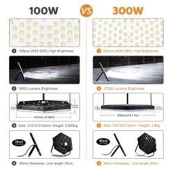 13 in. 300-Watt Black Equivalent Integrated LED Cool White High Bay Light, 6000K by YANSUN -YANSUN Shop black yansun high bay lights fx zo0178800 44 1000