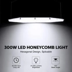 13 in. 300-Watt Black Equivalent Integrated LED Cool White High Bay Light, 6000K by YANSUN -YANSUN Shop black yansun high bay lights fx zo0178800 4f 1000