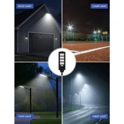 29.13 in. 1-Light Black Aluminum Waterproof Integrated LED Outdoor Solar Motion Sensor Post Light Set(2-Pack) by YANSUN -YANSUN Shop black yansun post light sets tg so063 76 1000