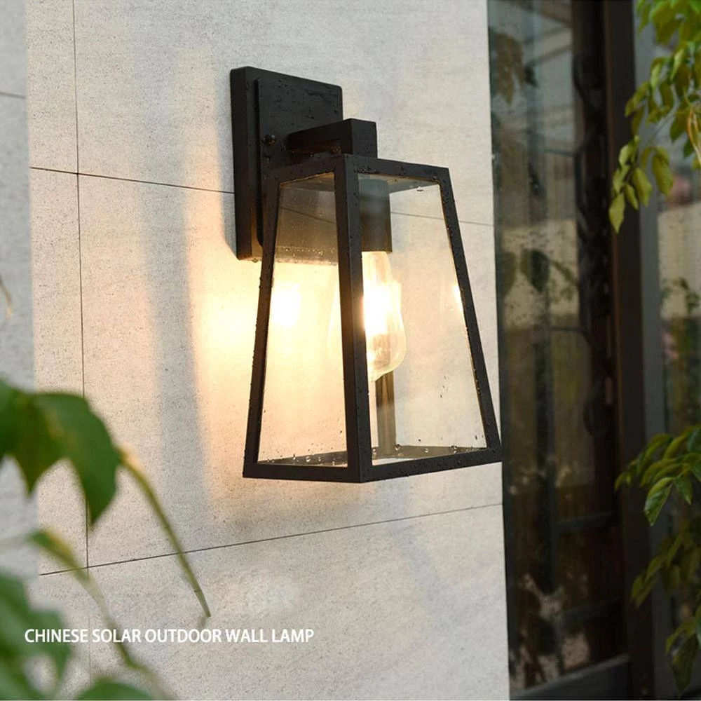 15.7 in. 1-Light Loft Farmhouse Industrial Style Black Wrought Iron Wall Sconce by YANSUN 4 15.7 in. 1-Light Loft Farmhouse Industrial Style Black Wrought Iron Wall Sconce by YANSUN - Image 2