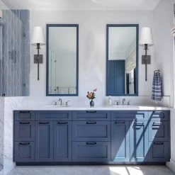 1-Light Black Wall Sconce with White Fabric Shade by YANSUN -YANSUN Shop black yansun wall sconces h wl043b 66 1000