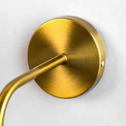 4.72 in. 1-Light Black Metal Wall Sconce Lighting, Modern Brass-Plated Wall Light Fixture by YANSUN -YANSUN Shop black yansun wall sconces h wl064 1f 1000