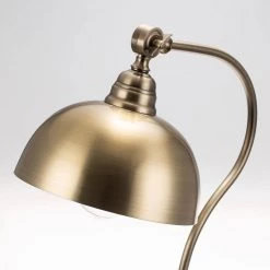 21.65 in. Brass Goose Neck Metal Table Lamp with Turn ON/OFF Switch by YANSUN -YANSUN Shop brass yansun table lamps h dl021 4f 1000