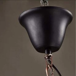 4-Light Industrial Rustic Farmhouse Wood Accents Pendant with Glass Shade by YANSUN 15 4-Light Industrial Rustic Farmhouse Wood Accents Pendant with Glass Shade by YANSUN -YANSUN Shop brown yansun chandeliers h dz083 fa 1000