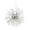 Decor 8-Light Chrome Crystal Modern Starburst Sputnik Chandelier with Crystal Dangles by YANSUN -YANSUN Shop chrome yansun chandeliers h dz022n1 64 1000