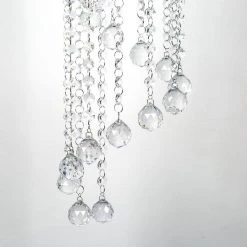 7.8 in. 1-Light Chrome Flush Mount Chandelier UL Listed with K9 Crystals by YANSUN -YANSUN Shop chrome yansun flush mount lights h cl026n1 4f 1000