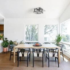 8.27 in. Chrome Crystal Integrated LED Flush Mount Kitchen Ceiling Light Fixture by YANSUN -YANSUN Shop chrome yansun flush mount lights h cl034 1f 1000