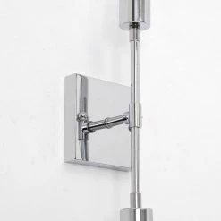 14.5 in. 2-Light Chrome Iron Vanity Light with Painted Matte (2-Pack) by YANSUN -YANSUN Shop chrome yansun vanity lighting h wl041s 2n1 fa 1000