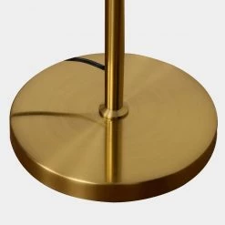 65 in. 2-Light Gold LED Floor Lamp with Frosted Globe Shades by YANSUN -YANSUN Shop gold yansun floor lamps h fl002 1f 1000