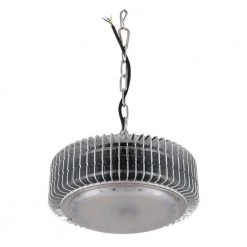 8.86 in. 100-Watt Gray Equivalent Integrated LED Cool White High Bay Light, 6000K by YANSUN -YANSUN Shop gray yansun high bay lights fx zg1310010 1f 1000