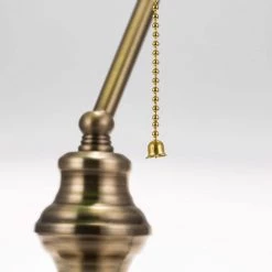 14.17 in. Classic Green Office Table Lamp with Pull Chain Switch by YANSUN -YANSUN Shop green yansun table lamps h dl026g 44 1000