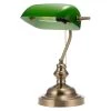 14.17 in. Classic Green Office Table Lamp with Pull Chain Switch by YANSUN -YANSUN Shop green yansun table lamps h dl026g 64 1000