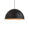 12.20 in. 1-Light Matte Black Pendant with Bowl Shaped, Modern and Simple Style by YANSUN -YANSUN Shop matte black yansun chandeliers h dz057 64 1000