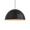 12.20 in. 1-Light Matte Black Pendant with Bowl Shaped, Modern and Simple Style by YANSUN -YANSUN Shop matte black yansun chandeliers h dz057n1 64 1000