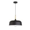 13.39 in.1-Light Matte Black Industrial Pendant Light, Vintage Hanging Lighting by YANSUN -YANSUN Shop matte black yansun chandeliers h dz059n1 64 1000