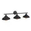 33 in. 3-Light Metal Oil Rubbed Bronze Vanity Light by YANSUN 1 33 in. 3-Light Metal Oil Rubbed Bronze Vanity Light by YANSUN -YANSUN Shop oil rubbed bronze yansun vanity lighting h wl012n1 64 1000