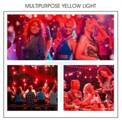 20-Watt Equivalent A15 3-Watt Non-Dimmable Red LED Colored Light Bulb E26 Base (4-Pack) by YANSUN -YANSUN Shop red yansun colored light bulbs h c7003be12 4 76 1000