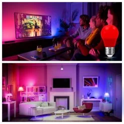 20-Watt Equivalent A15 3-Watt Non-Dimmable Red LED Colored Light Bulb E26 Base (4-Pack) by YANSUN -YANSUN Shop red yansun colored light bulbs h c7003be12 8 fa 1000