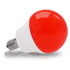 40-Watt Equivalent G14 5-Watt Non-Dimmable Red Colored LED Light Bulb E12 Base (6-Pack) by YANSUN -YANSUN Shop red yansun colored light bulbs h qp022rw5e12 6 4f 1000