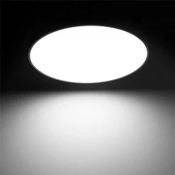 22 in. 1-Light Cool White Dimmable Integrated LED Flush Mount (1-Pack) by YANSUN 13 22 in. 1-Light Cool White Dimmable Integrated LED Flush Mount (1-Pack) by YANSUN -YANSUN Shop white yansun flush mount lights fx mc0004014 44 1000