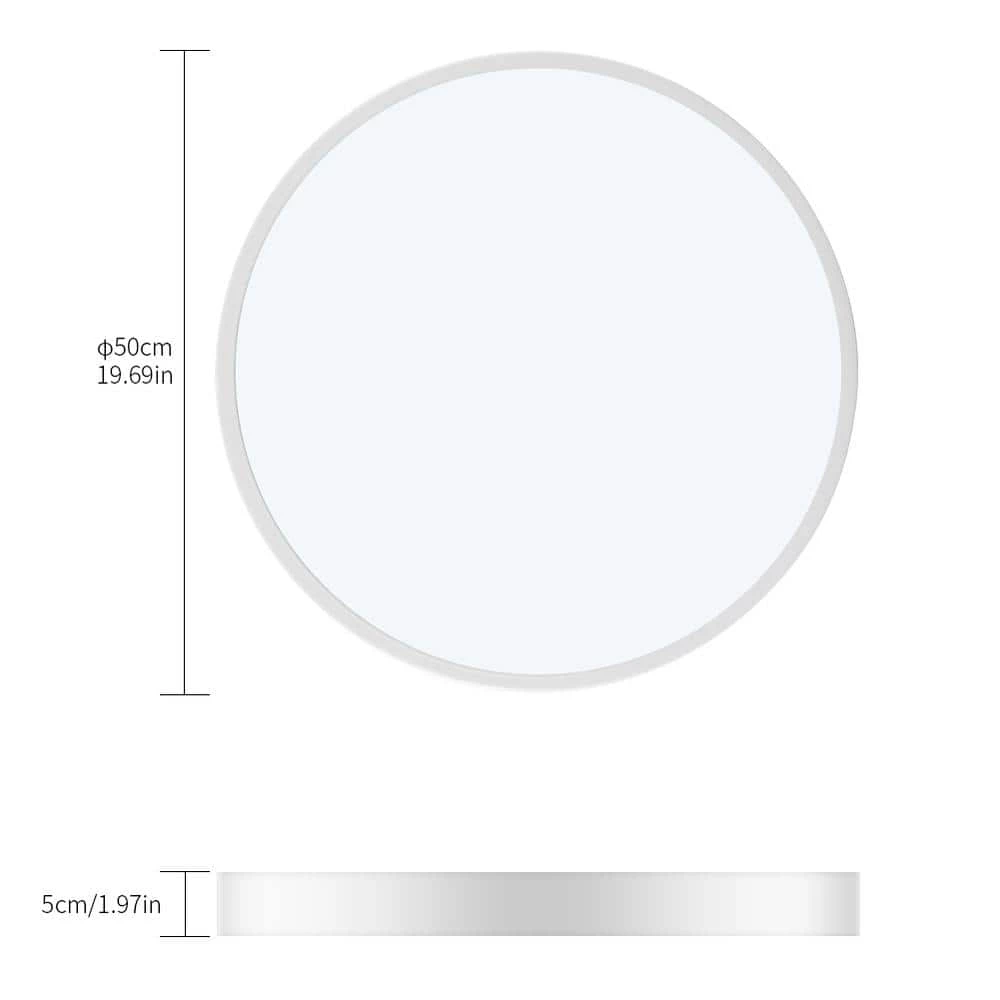 22 in. 1-Light Cool White Dimmable Integrated LED Flush Mount (1-Pack) by YANSUN 5 22 in. 1-Light Cool White Dimmable Integrated LED Flush Mount (1-Pack) by YANSUN - Image 3