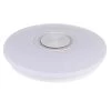 17 in. 1-Light White Integrated LED Flush Mount (1-Pack) by YANSUN -YANSUN Shop white yansun flush mount lights fx mc0119402 64 1000