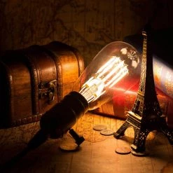 100-Watt Equivalent ST64 E26 Edison LED Light Bulb in Warm White 2700K (4-Pack) by YANSUN -YANSUN Shop yansun edison bulbs h fb02007w10e26 4 44 1000