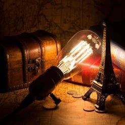 100-Watt Equivalent ST64 Clear Glass Vintage Edison LED Light Bulb, Warm White 2700K (4-Pack) by YANSUN -YANSUN Shop yansun edison bulbs h lsfb02004w10e26 4n1 44 1000