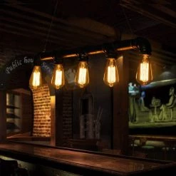 60-Watt Equivalent ST64 Dimmable E26 Vintage Edison Incandescent Light Bulb 2700K (6-Pack) by YANSUN -YANSUN Shop yansun edison bulbs h ws004zw40e26 6 4f 1000