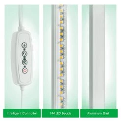 3-Light 20-Watt Plug-in Full Spectrum Indoor Integrated LED Grow Light Strips in Daylight(3-Pack) by YANSUN 14 3-Light 20-Watt Plug-in Full Spectrum Indoor Integrated LED Grow Light Strips in Daylight(3-Pack) by YANSUN -YANSUN Shop yansun grow light kits h glz02w60ac 44 1000