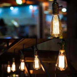 60-Watt Equivalent ST64 Dimmable E26 Vintage Edison Incandescent Light Bulb 2700K (6-Pack) by YANSUN -YANSUN Shop yansun incandescent light bulbs h ws004zw60e26 6 n1 fa 1000