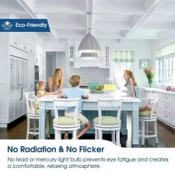 75-Watt Equivalence 12-Watt A19 E26 Base LED Light Bulb in 5000K Daylight White (8-Pack) by YANSUN -YANSUN Shop yansun led light bulbs h fzhe00402e26 6 fa 1000