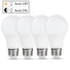 40-Watt Equivalent A19 6W Non-Dimmable Dusk to Dawn LED Light Bulb E26 Base in Warm White 2700K (4-Pack) by YANSUN -YANSUN Shop yansun led light bulbs h fzxp01402de26 6 n1 64 1000