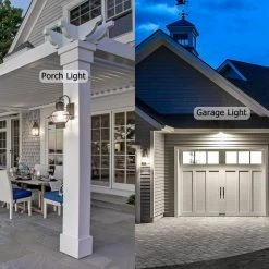 100-Watt Equivalent A19 12-Watt E26 Base Dusk to Dawn Sensor LED Light Bulb in Daylight, 5000K (2-Pack) by YANSUN -YANSUN Shop yansun led light bulbs h xp02703w12gu24 2 76 1000