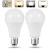 50-Watt/100-Watt/150-Watt Equivalent A21 3-Way LED Light Bulb in Cool White/Daylight/Soft White (2-Pack) by YANSUN -YANSUN Shop yansun led light bulbs h xp03601e26d 2 64 1000