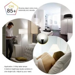 50-Watt/100-Watt/150-Watt Equivalent A21 3-Way LED Light Bulb in Cool White/Daylight/Soft White (4-Pack) by YANSUN -YANSUN Shop yansun led light bulbs h xp03601e26d 4 76 1000