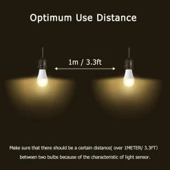 100-Watt Equivalent A19 12-Watt E26 Base Dusk to Dawn Sensor LED Light Bulb in Warm White, 3000K (2-Pack) by YANSUN -YANSUN Shop yansun led light bulbs h xp06702w12e26 2 44 1000