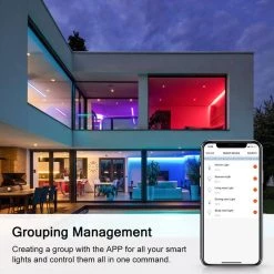 60-Watt Equivalent 8W Dimmable LED Smart Light Bulb E26 Base in RGB & Tunable White (2-Pack) by YANSUN -YANSUN Shop yansun led light bulbs h zn031w8e26 2 44 1000