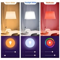 100W Equivalent LED RGB Color Changing 2700K-6000K WiFi Smart Light Blub (1-Pack) by YANSUN 17 100W Equivalent LED RGB Color Changing 2700K-6000K WiFi Smart Light Blub (1-Pack) by YANSUN -YANSUN Shop yansun led light bulbs h zn039e26br40 76 1000