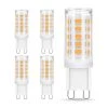 4-Watt, 40-Watt Equivalent G9 Non-Dimmable LED Light Bulb, Warm White 3000K (5-Pack) by YANSUN -YANSUN Shop yansun led light bulbs x110vgd00102g9 5 64 1000